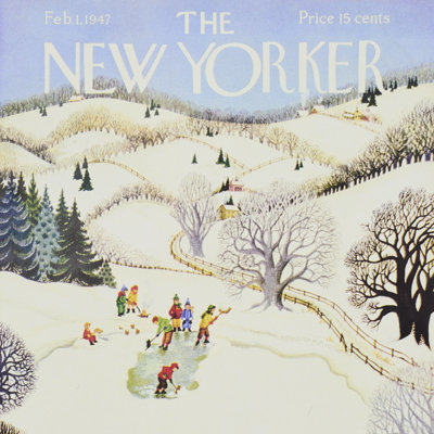 Schumacher X The New Yorker The New Yorker Seasonal Covers Peel & Stick ...